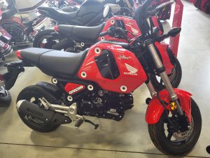 MSX125P ROUGE