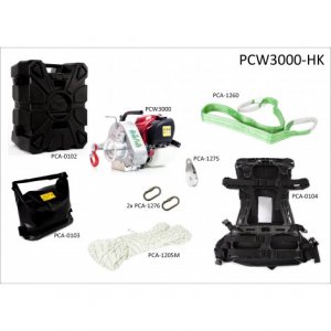 GAS-POWERED PORTABLE WINCH 700KG WITH HUNTING KIT